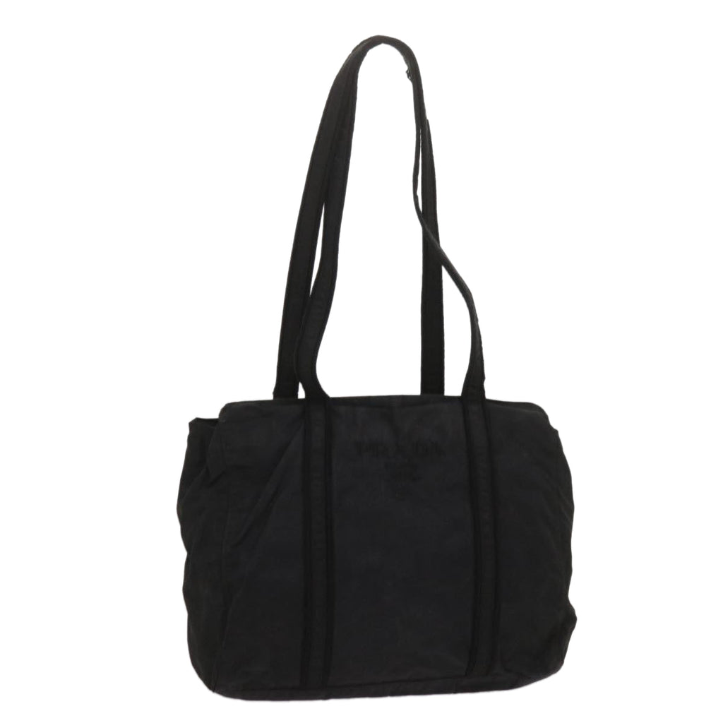 PRADA Shoulder Bag Nylon Black  fm3152