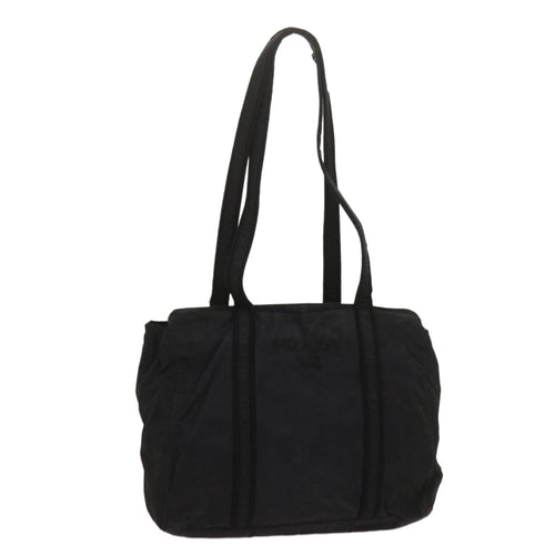 PRADA Shoulder Bag Nylon Black  fm3152