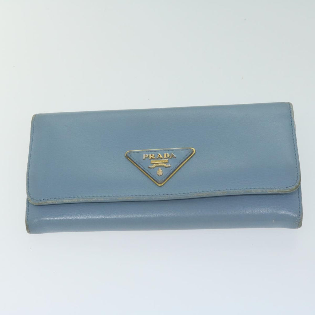 PRADA Wallet Leather nylon 9Set Black Blue Gold red  fm3192
