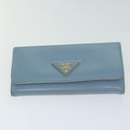 PRADA Wallet Leather nylon 9Set Black Blue Gold red  fm3192