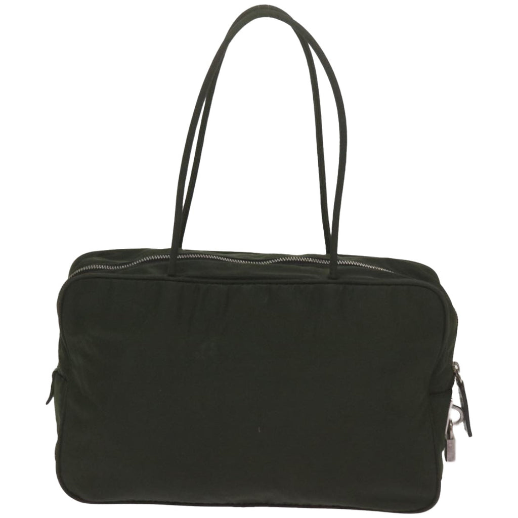 PRADA Shoulder Bag Nylon Khaki  fm3219