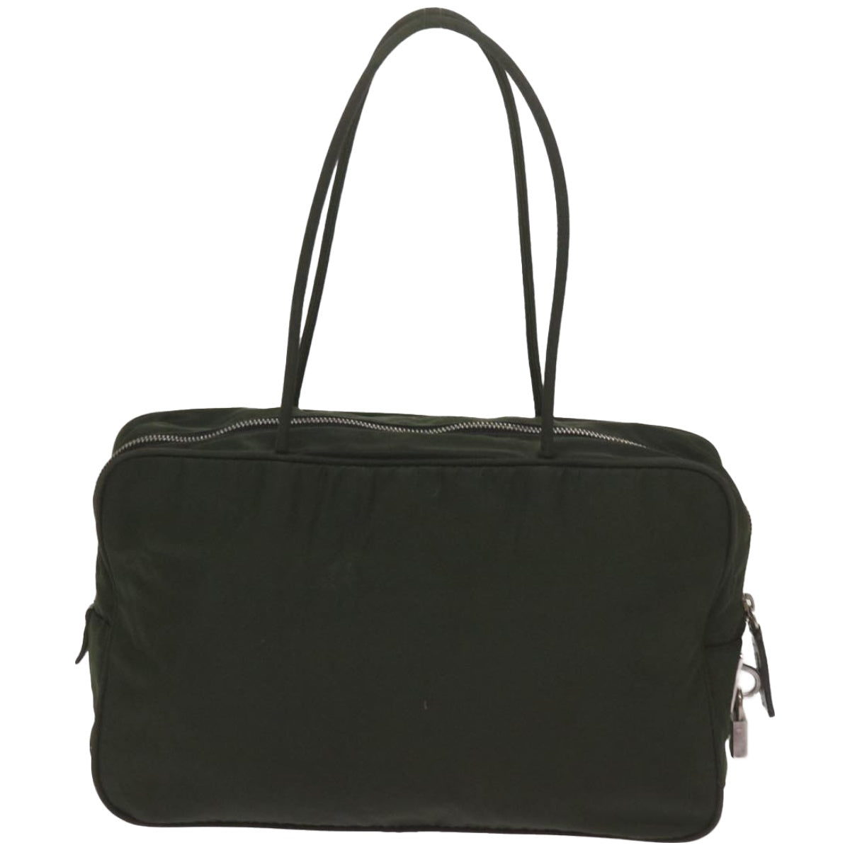 PRADA Shoulder Bag Nylon Khaki  fm3219