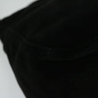 FENDI Mamma Baguette Shoulder Bag Suede Blackfm3241