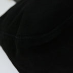 FENDI Mamma Baguette Shoulder Bag Suede Blackfm3241