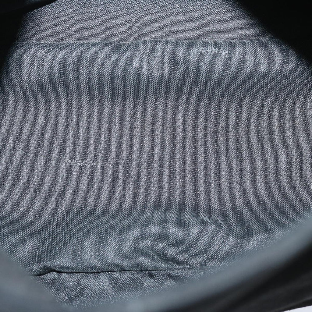 FENDI Mamma Baguette Shoulder Bag Suede Blackfm3241