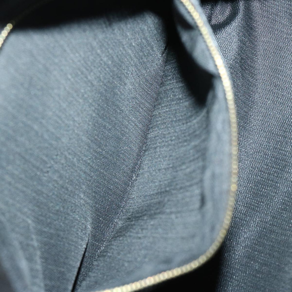 FENDI Mamma Baguette Shoulder Bag Suede Blackfm3241