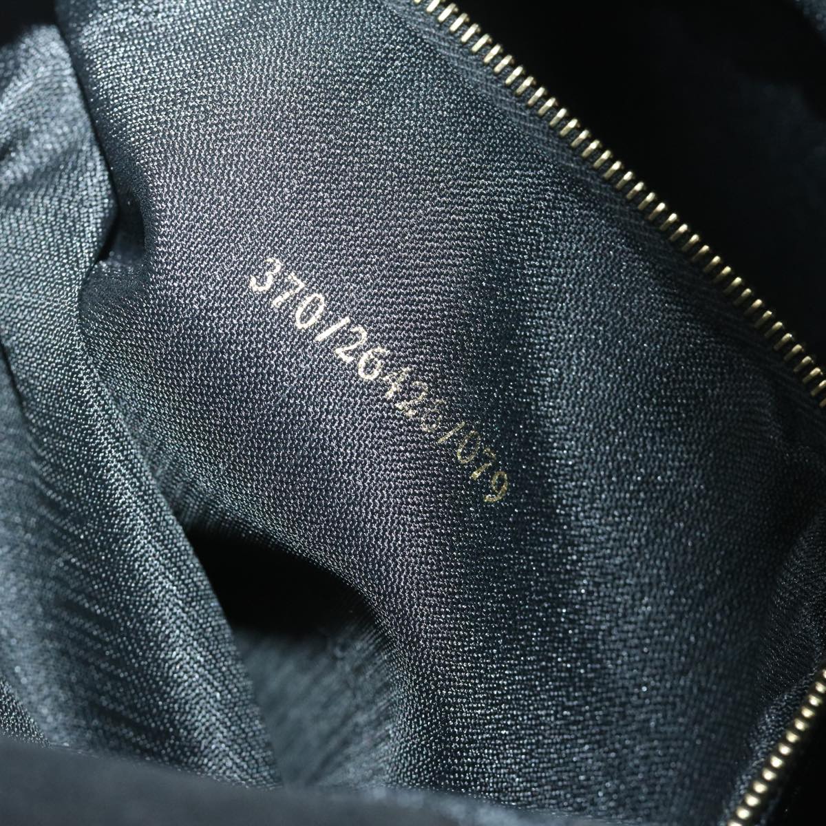 FENDI Mamma Baguette Shoulder Bag Suede Blackfm3241