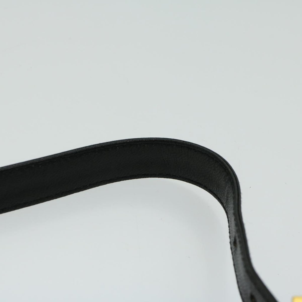 FENDI Mamma Baguette Shoulder Bag Suede Blackfm3241