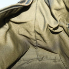 FENDI Zucca Canvas Hand Bag Black Brownfm3243