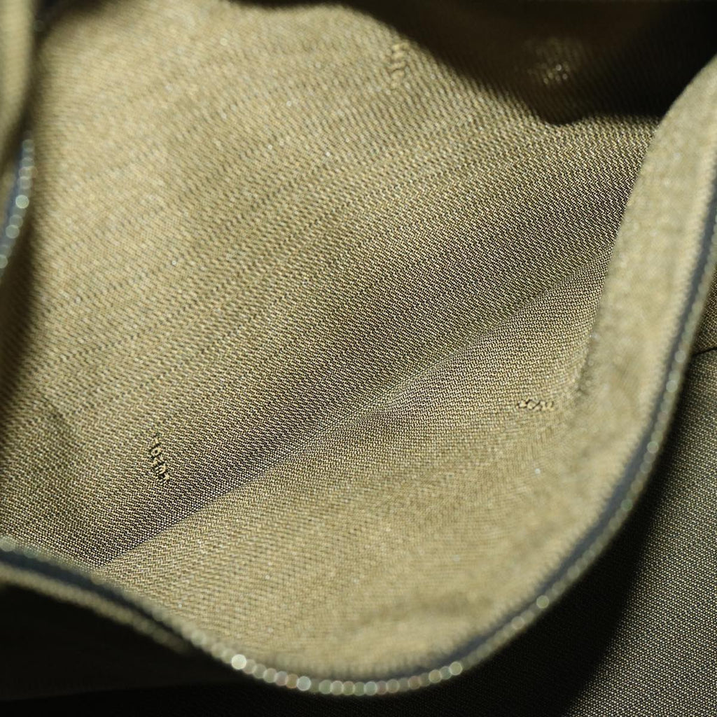 FENDI Zucca Canvas Hand Bag Black Brownfm3243