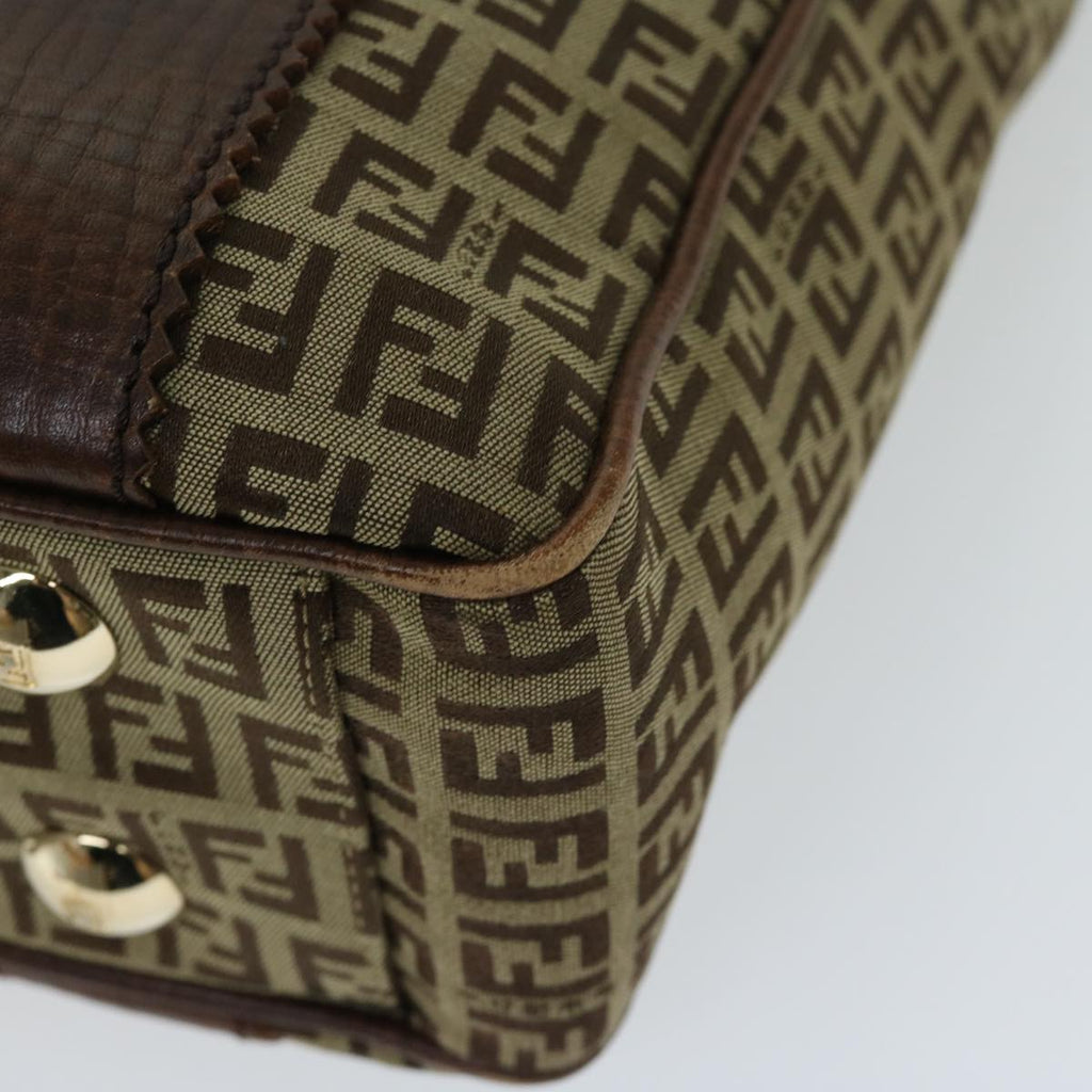FENDI Zucchino Canvas Tote Bag Beigefm3244