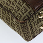 FENDI Zucchino Canvas Tote Bag Beigefm3244