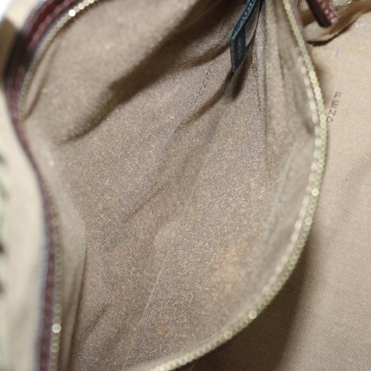 FENDI Zucchino Canvas Tote Bag Beigefm3244