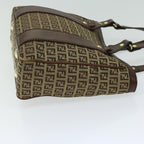 FENDI Zucchino Canvas Tote Bag Beigefm3244