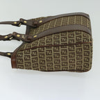 FENDI Zucchino Canvas Tote Bag Beigefm3244