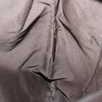 FENDI Zucchino Canvas Mamma Baguette Shoulder Bag Brownfm3245