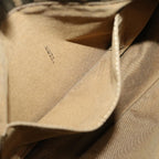 FENDI Zucca Canvas Shoulder Bag Black Brownfm3246