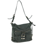 Chloe Paddington Shoulder Bag Leather Gray 03 06 53 fm3248