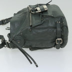 Chloe Paddington Shoulder Bag Leather Gray 03 06 53 fm3248