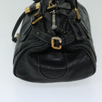 Chloe Paddington Shoulder Bag Leather Black fm3249