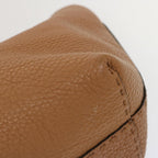 FENDI Celeria Carla Tote Bag Leather Brownfm3285