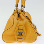 CELINE Hand Bag Leather Yellow  fm3342