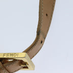 FENDI Zucchino Canvas Mamma Baguette Shoulder Bag Beigefm3459
