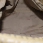 FENDI Zucchino Canvas Mamma Baguette Shoulder Bag Beigefm3459
