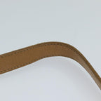 FENDI Zucchino Canvas Mamma Baguette Shoulder Bag Beigefm3459