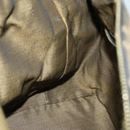 FENDI Zucca Canvas Hand Bag Black Brownfm3460