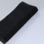FENDI Zucca Canvas Wallet Leather 6Set Black Brownfm3475