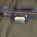 FENDI Zucca Canvas Purse Shoulder Bag Brown Blackfm3526