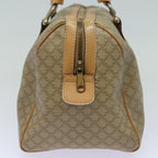 CELINE Macadam Canvas Boston Bag Beige  fm3561