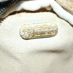 FENDI Zucca Canvas Pouch Brownfm3578