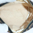 FENDI Zucca Canvas Pouch Brownfm3578