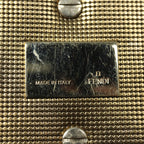 FENDI Zucca Canvas Chain Hand Bag Goldfm3589