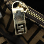 FENDI Zucca Canvas Chain Hand Bag Goldfm3589