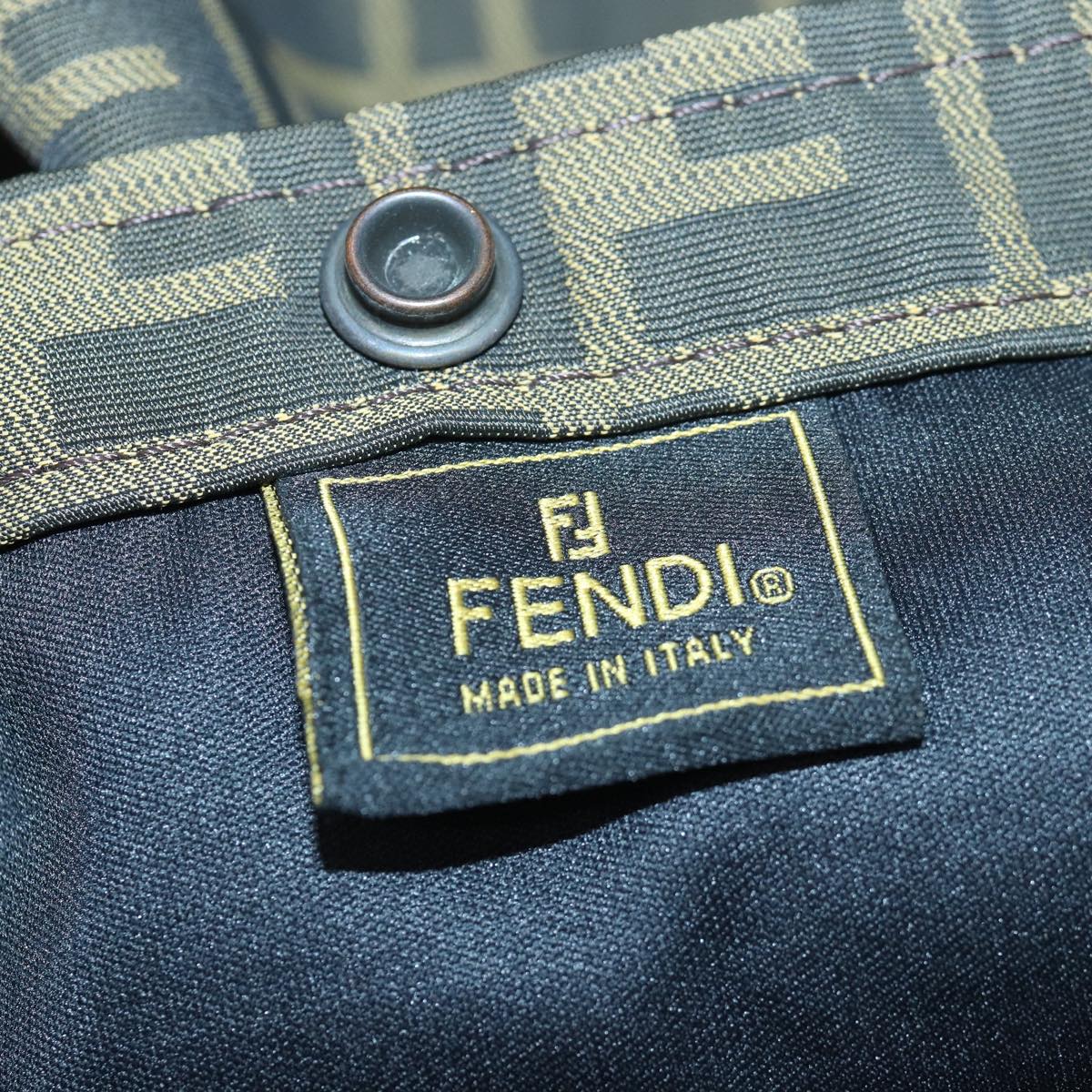 FENDI Zucca Canvas Caddie bag Brownfm3635