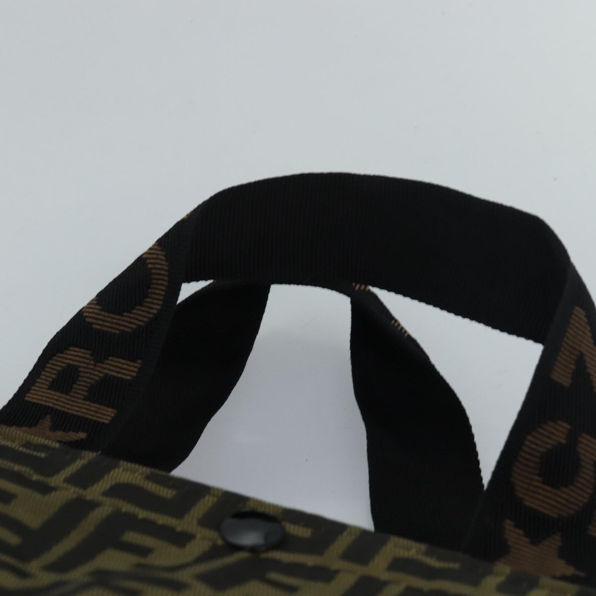 FENDI Zucca Canvas Caddie bag Brownfm3635