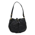 Chloe Shoulder Bag Leather Black fm3654
