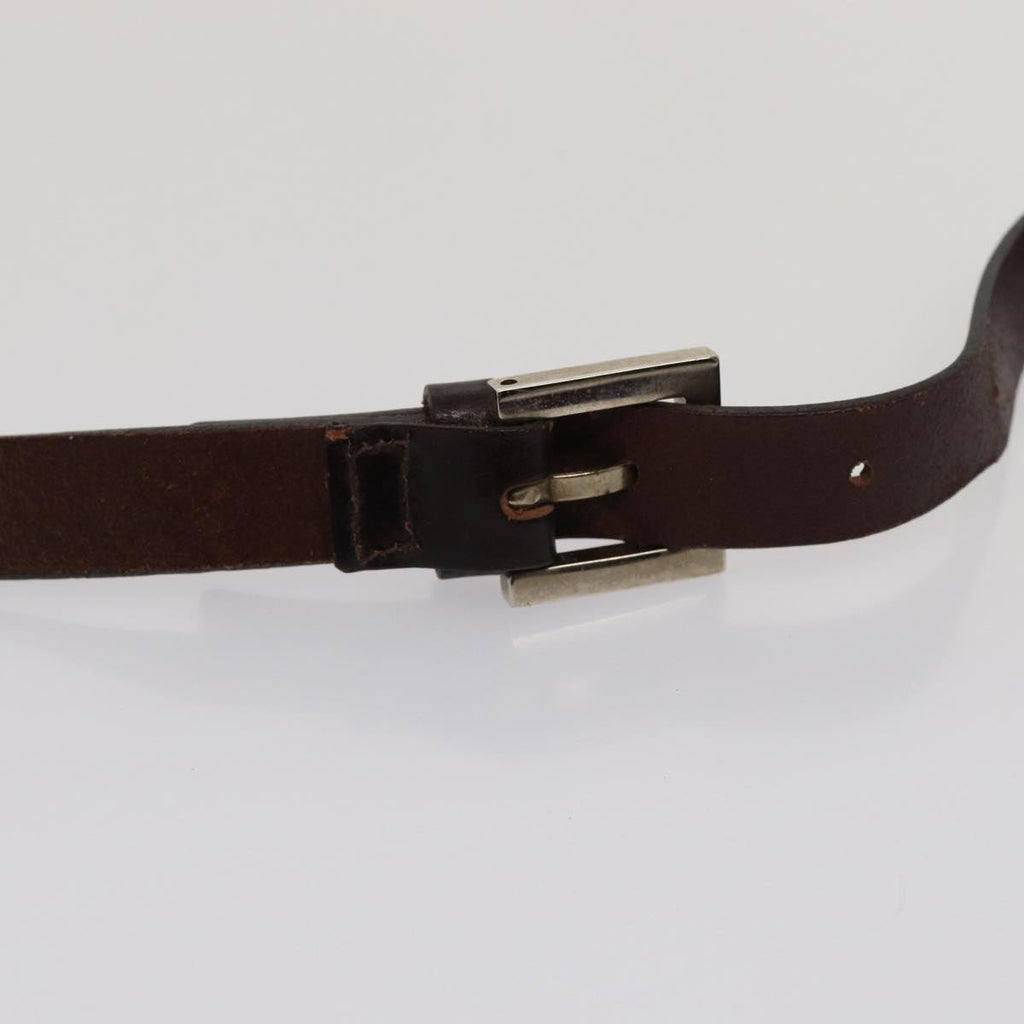 FENDI Canvas Shoulder Bag Beigefm3657