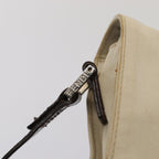 FENDI Canvas Shoulder Bag Beigefm3657