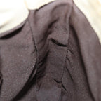 FENDI Canvas Shoulder Bag Beigefm3657