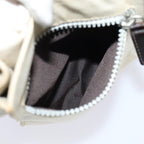 FENDI Canvas Shoulder Bag Beigefm3657