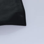 FENDI Zucca Canvas Shoulder Bag Leather Black Goldfm3729