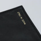 FENDI Zucca Canvas Shoulder Bag Leather Black Goldfm3729