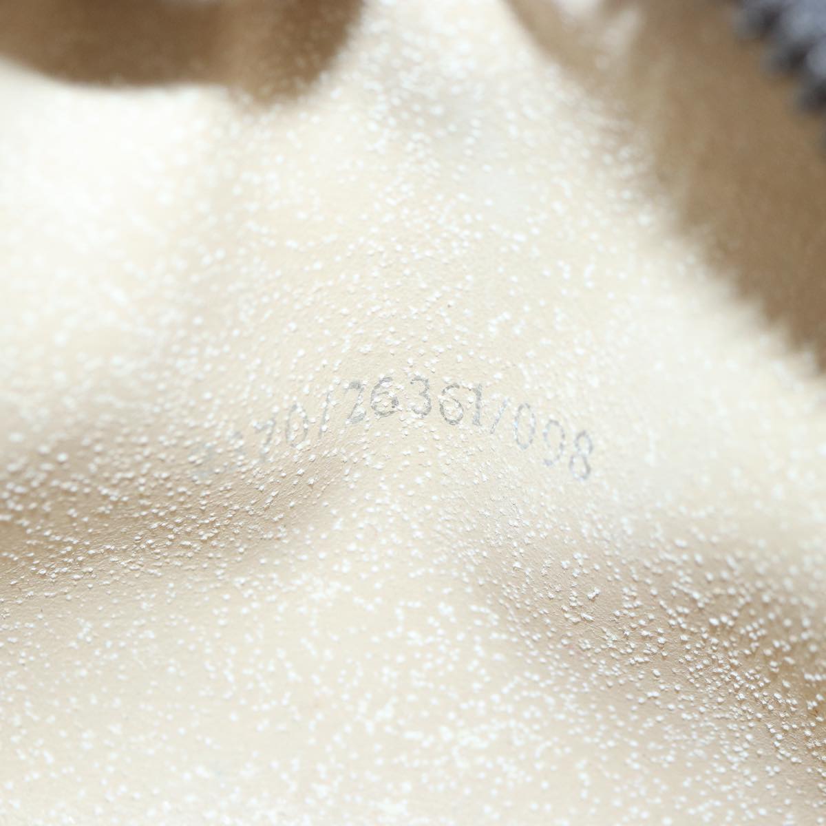 FENDI Zucca Canvas Pouch Brown Black Silverfm3759