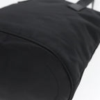 FENDI Tote Bag Nylon Silver Blackfm3779