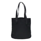 FENDI Tote Bag Nylon Silver Blackfm3779