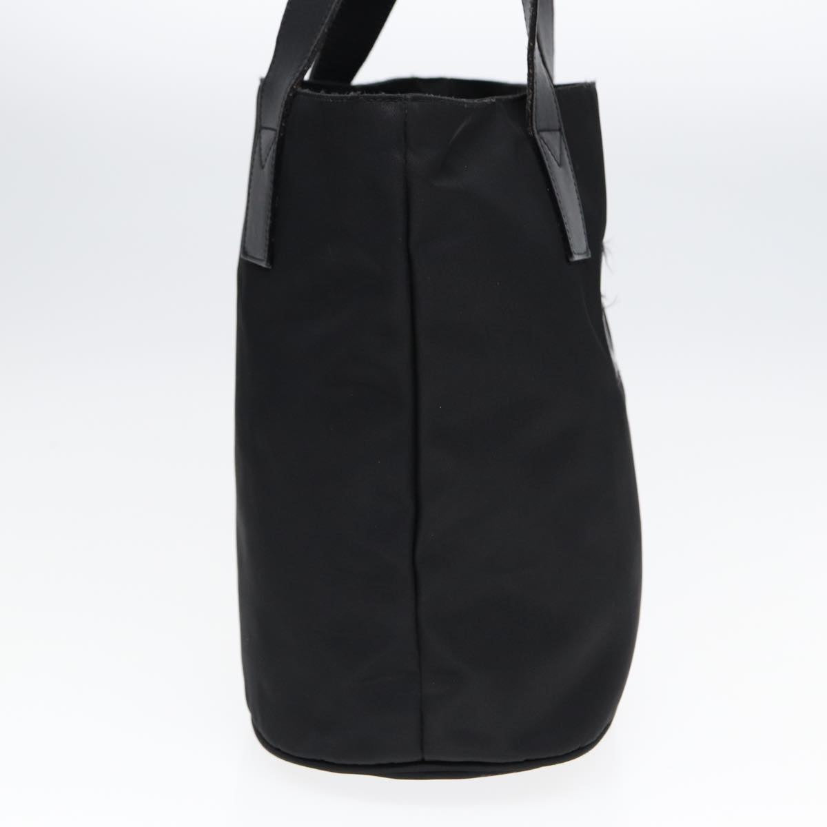 FENDI Tote Bag Nylon Silver Blackfm3779